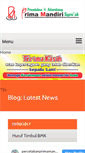 Mobile Screenshot of percetakanprimamandiri.com